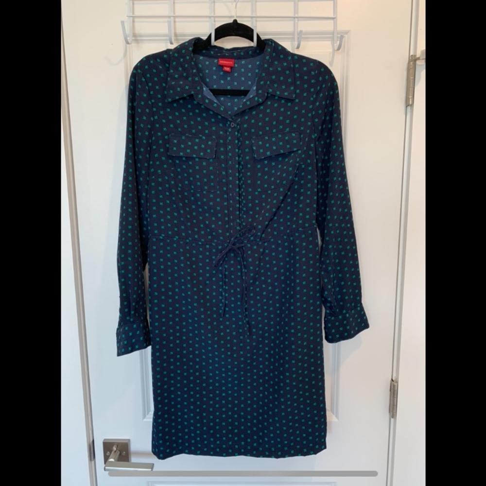 Merona (Target brand) Shirt Dress, Navy